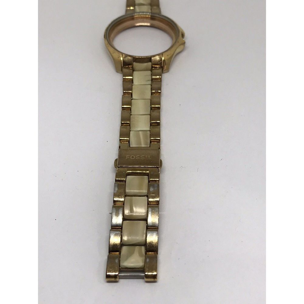 Fossil Watch Parts Men’s Women’s Bracelet 40mm Case Clasp Links Band 18mm Z1026